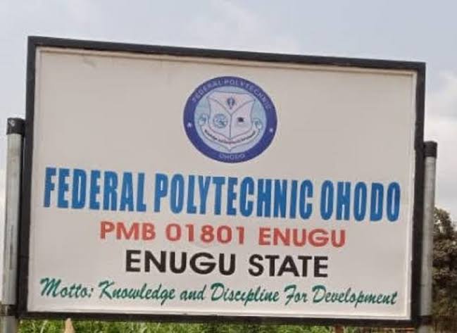 Federal Polytechnic, Ohodo, School Fees, Hostel Accommodation, Admission Requirements and List Of Courses Offered